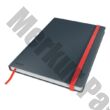 Beíró LEITZ Cosy Soft Touch B/5 keményfedeles 80 lapos vonalas bársonyszürke
