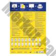 Etikett AVERY 3424-200 105x48 mm univerzális fehér 2640 címke/doboz 200+20 ív/doboz