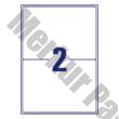 Etikett AVERY L4734REV-100 199,6x143,5 mm univerzális visszaszedhető 200 címke/doboz 100 ív/doboz
