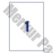 Etikett AVERY L8011-10 210x297mm antimikrobiális átlátszó 10 címke/doboz 10 ív/doboz
