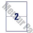 Etikett AVERY 7168-10 199,6x143,5mm 20 címke/doboz 10 ív/doboz
