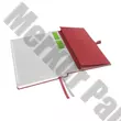 Jegyzetfüzet LEITZ Complete A/5 80 lapos vonalas piros