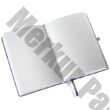 Jegyzetfüzet LEITZ Style A/5 80 lapos kockás titánkék