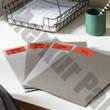 Etikett AVERY L7263R-25 99,1x38,1mm laser neon piros 350 címke/doboz 25 ív/doboz