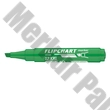 Flipchart marker ICO Artip 12 XXL vágott zöld 1-4mm