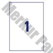 Etikett AVERY 3478 210x297mm univerzális 100 címke/doboz 100 ív/doboz