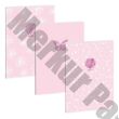 Füzet ARS UNA A/4 40 lapos extra kapcsos ponthálós pink spring