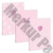 Füzet ARS UNA A/4 40 lapos Extra kapcsos kockás Soft Touch Pink Spring