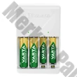 Akkumulátor töltő VARTA Plug + AA 4x2100 mAh