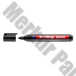 Alkoholos marker EDDING 300 kerek fekete