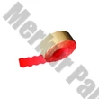 Árazószalag FORTUNA 32x19 mm perforált piros 10 tekercs/csomag