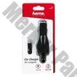 Autós töltő HAMA micro-USB 1A fekete