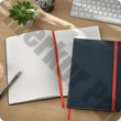 Beírókönyv kockás LEITZ B/5 80 lapos Cosy Soft Touch keményfedeles bársonyszürke