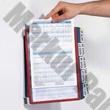 Bemutatótábla tartó DURABLE Vario fali 10 db A/4 táblával vegyes színek