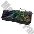 Billentyűzet vezetékes URAGE Exodus 450METAL RGB fekete