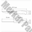 Csontozókés TRAMONTINA Professional 12,5 cm