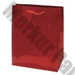 Dísztasak CREATIVE Special Hologram L 26x32x12 cm egyszínű piros sodort füles