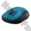 Egér vezeték nélküli LOGITECH M185 2,4 Ghz 1000 DPI kék