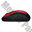 Egér vezeték nélküli LOGITECH M185 2,4 Ghz 1000 DPI piros