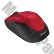 Egér vezeték nélküli LOGITECH M235 2,4 Ghz 1000 DPI piros