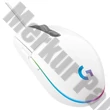 Egér vezetékes LOGITECH G102 LightSync USB 6 gombos 8000 DPI fehér