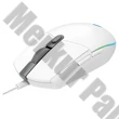 Egér vezetékes LOGITECH G203 Lightsync USB 6 gombos 8000 DPI fehér