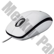 Egér vezetékes LOGITECH M100 USB 1000 DPI fehér
