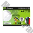 Előlap CERRATUS A/4 200 micron átlátszó piros