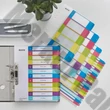 Előrendező ESSELTE Colour Breeze A/4 PP 12 részes