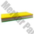 Elválasztócsík FORTUNA 105x235mm karton vegyes színekben 5x20 darabos