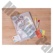 Etikett AVERY 3170 öntapadó jelölőpont fehér 18mm 96 jelölőpont/csomag