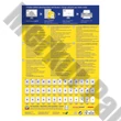 Etikett AVERY 3422 70x35mm univerzális 2400 címke/doboz 100 ív/doboz
