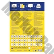 Etikett AVERY 3423 105x35mm univerzális 1600 címke/doboz 100 ív/doboz