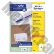 Etikett AVERY 3483 105x148mm univerzális 400 címke/doboz 100 ív/doboz