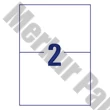 Etikett AVERY 3655-200 210x148 mm fehér univerzális 440 címke/doboz 200+20 ív/doboz