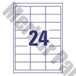 Etikett AVERY 3658-200 64,6x33,8 mm fehér univerzális 5280 címke/doboz 200+20 ív/doboz