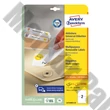 Etikett AVERY L4734REV-25 199,6x143,5mm univerzális visszaszedhető 60 címke/doboz 30 ív/doboz