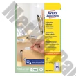 Etikett AVERY L6021REV-25 6021 45,7x16,9mm függőmappa címke 1600 címke/doboz 25 ív/doboz