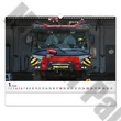 Falinaptár REALSYSTEM 480x330mm fekvő Fire trucks 2026.