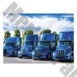 Falinaptár TOPTIMER T092 450x315mm fekvő Trucks 2026.