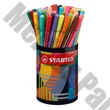 Filctoll STABILO Pen 68 Arty henger alakú 45 darabos