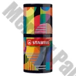 Filctoll STABILO Pen 68 Arty henger alakú 45 darabos