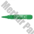 Flipchart marker ICO Artip 11 XXL kerek zöld 1-3mm
