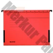 Függőmappa oldalvédelemmel LEITZ Alpha Standard A/4 karton piros 25 darabos