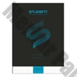 Füzet kockás ICO Student Black Prémium A/4 80 lapos