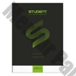 Füzet kockás ICO Student Black Prémium A/4 80 lapos