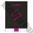 Füzet vonalas ICO Student Black Prémium A/4 80 lapos