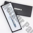 Golyóstoll ZEBRA SL-F1 0,7 mm királyi ezüst