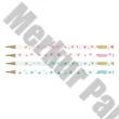 Grafitceruza ASTRA PEN pink-blue háromszögletű HB 48 darabos