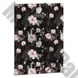 Gumis mappa ARS UNA A/4 Flowery Black